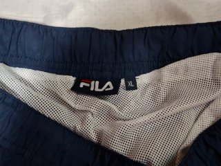 Bañador Fila Color Block Azul Marino y Celeste