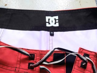DC Shoes Bañador Rojo y Negro