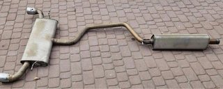 Tubo de escape Golf GTI original 7 y 7’5