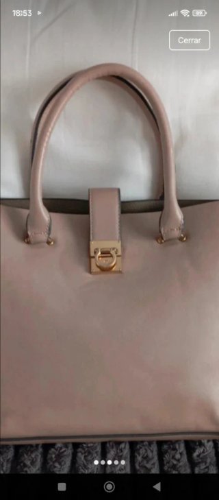 Bolso Beige Esfera Femme Collection