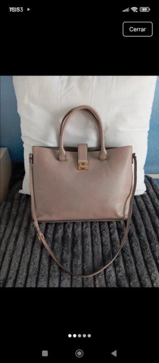 Bolso Beige Esfera Femme Collection