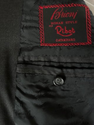 Abito Brioni 3 Bottoni Grigio