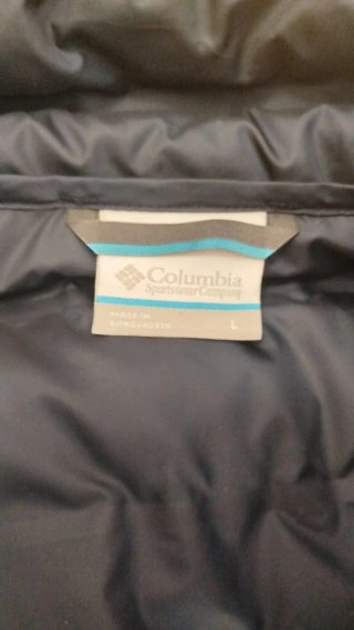 Chaqueta plumífero Columbia Talla L Azul