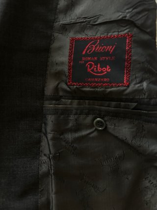 Giacca Brioni 3 Bottoni Grigia