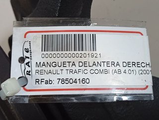 MANGUETA DELANTERA DERECHA RENAULT TRAFIC COMBI (AB 4.01) 6 - plazas, acristalado parcial 2,9t   Combi corto