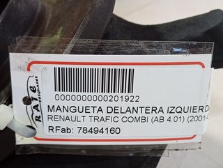 MANGUETA DELANTERA IZQUIERDA RENAULT TRAFIC COMBI (AB 4.01) 6 - plazas, acristalado parcial 2,9t   Combi corto