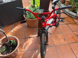 Bicicleta BMX M5 TT Roja 20 Buen Estado
