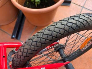 Bicicleta BMX M5 TT Roja 20 Buen Estado