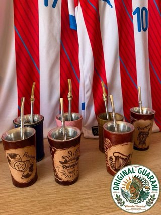Guampas para mate y terere