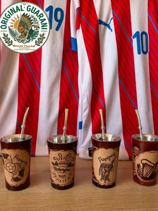 Guampas para mate y terere