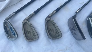 19 palos de golf