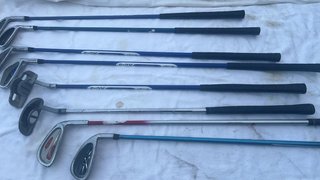19 palos de golf