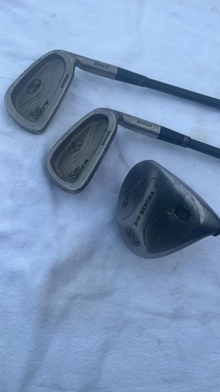 19 palos de golf