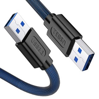 ANDTOBO Macho USB 3.0 Cable-3 Metros, [5Gbps] Cable USB 3.0 Macho a Macho