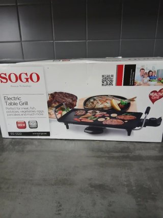Plancha Eléctrica SOGO SS-1220 2000W