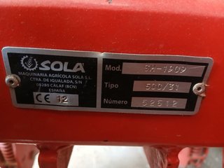 Sembradora Sola siembra directa