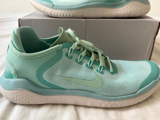 Nike Free RN Mujer T.41 Verde Agua