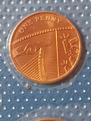 Monete Regno Unito 1 e 2 Pence