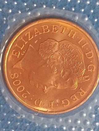 Monete Regno Unito 1 e 2 Pence