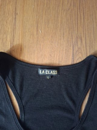 Vestido largo LA CLASS negro talla M