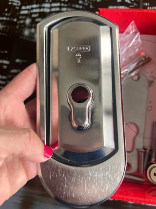 Escudo Seguridad Ezcurra DS-10 Cromado
