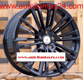 8808 JUEGO DE 4 LLANTAS SKODA BLACK METAL r102647