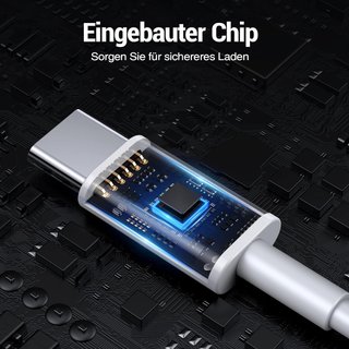 Cavo USB C a USB C, 2 unità, 100 W, 5 A, carica rapida USB C