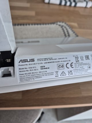 Monitor ASUS VZ279 27