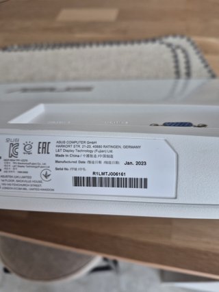 Monitor ASUS VZ279 27