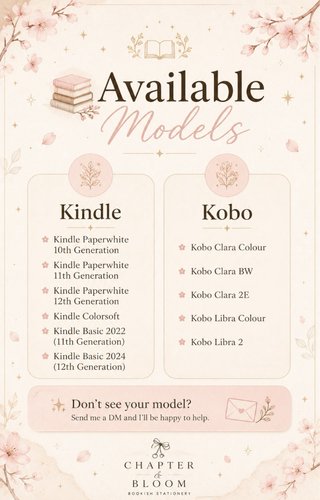 Skin personalizzata per Kindle e Kobo