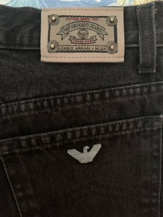 Jeans Giorgio Armani neri Tg. 44
