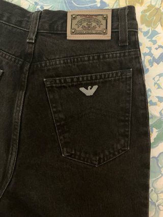 Jeans Giorgio Armani neri Tg. 44