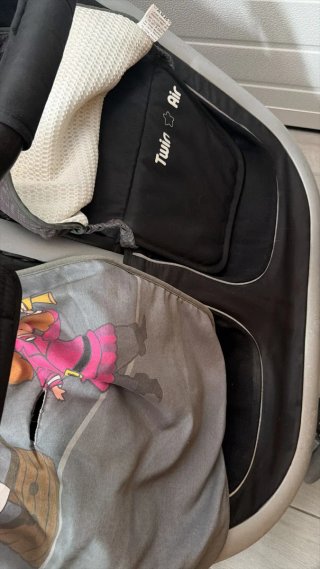 Silla de paseo gemelar Star Ibaby Twin Air + Sacos