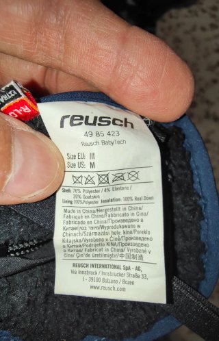 Guantes de nieve Reusch para niño