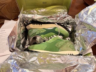 Zapatillas Run Of Verdes y Plateadas Talla 37