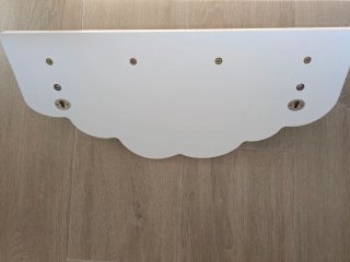 Perchero/Estantería Nube Madera