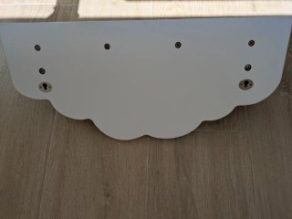 Perchero/Estantería Nube Madera