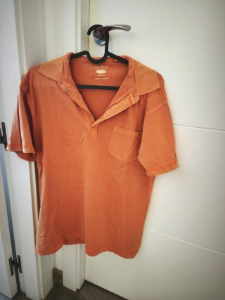 Camiseta polo naranja