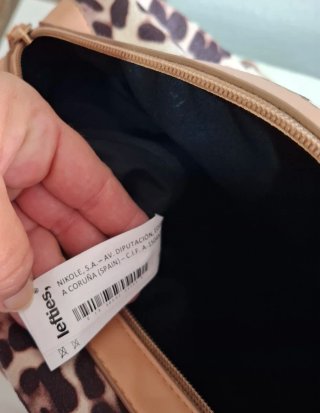 Bolso de estampado leopardo