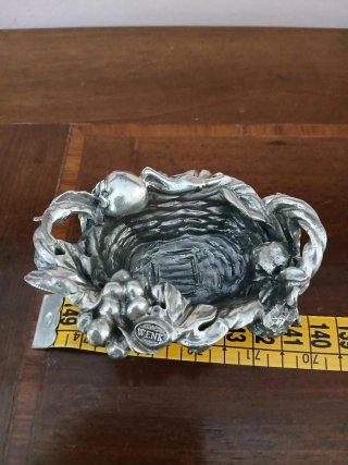 Ornamento Wenk Argentato Vintage