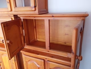 Muebles de salón madera pino macizo