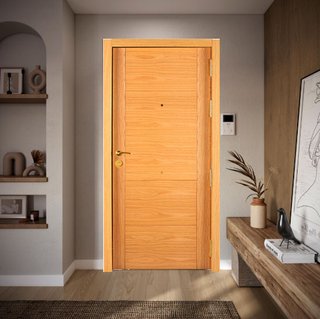 Puerta Blindada Provenzal Sapelly Roble H