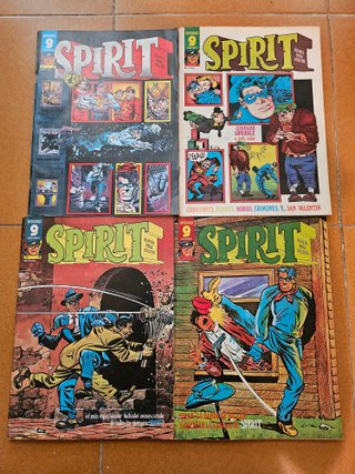 Lote 16 Revistas Spirit Garbo Editorial (Eisner)