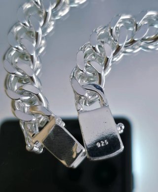 Pulsera clásica de Plata925 /Hombre