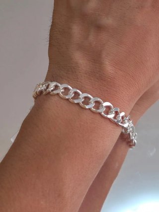 Pulsera clásica de Plata925 /Hombre