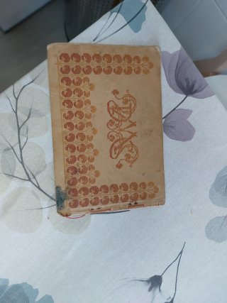 Vendo antiguo libreto de punto de cruz.1920+-