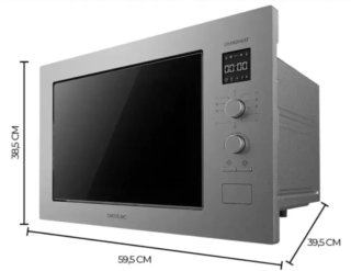 Microondas Cecotec Grandheat 2550 built-in steel