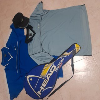 Colección Andre Agassi: 2 Camisetas + Gorra