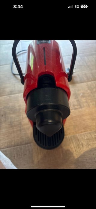 Cafetera Nespresso Krups Roja