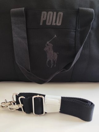 Bolsa de deporte Polo Ralph Lauren Negra